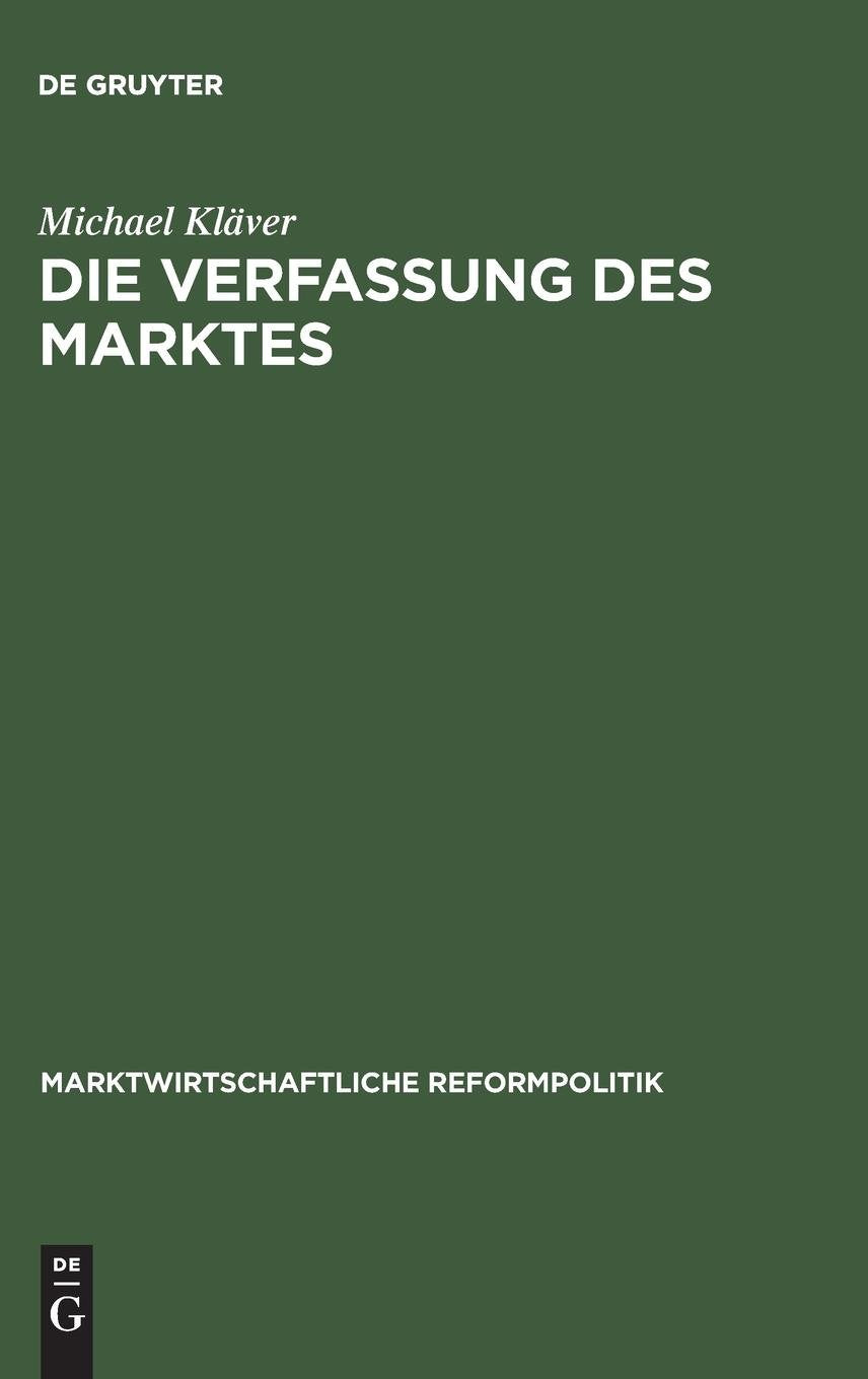Product Image: Die Verfassung des Marktes