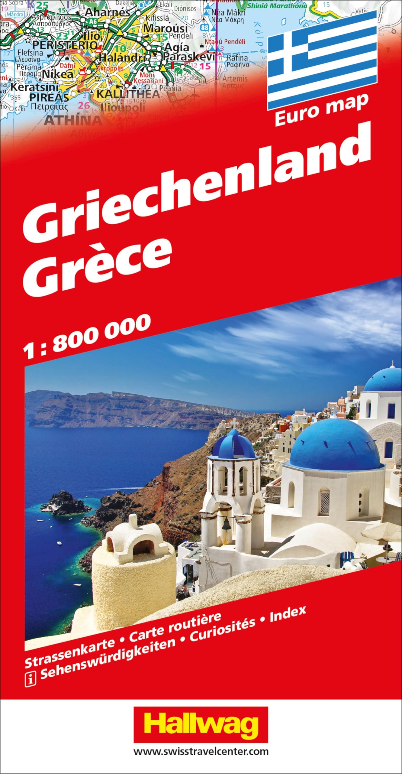 Hallwag Straßenkarten, Griechenland: Inkl. Transitpläne, Ortsverzeichnis und Reiseinformationen (Hallwag Strassenkarte) Leisure, Home & Garden