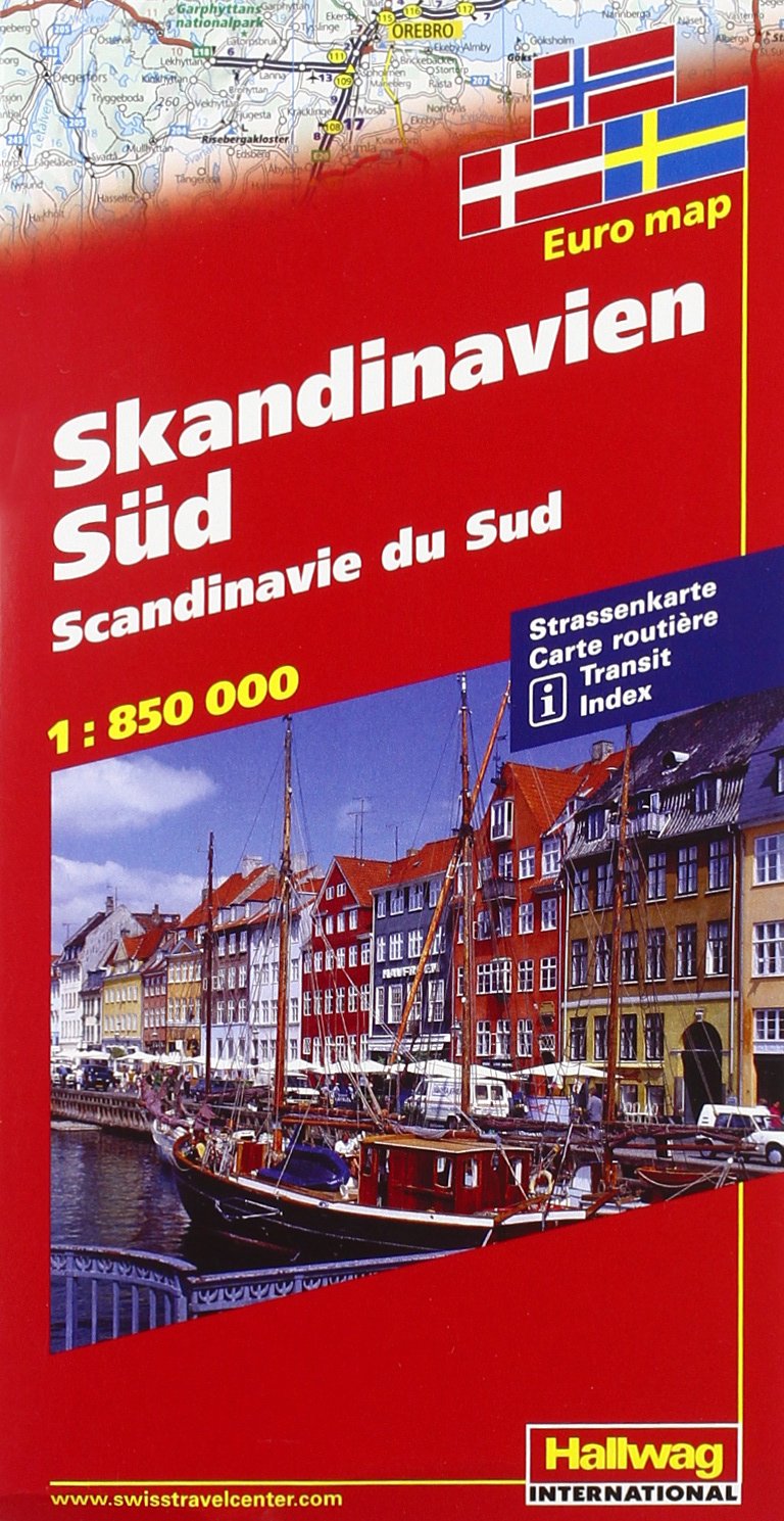 Skandinavien Süd 1 : 850 000 Leisure, Home & Garden