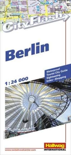 Hallwag Rand McNally City Flash, Berlin: Waterproof, Tourist City Guide, Sightseeing, Index, Shopping (Hallwag City Flash) Leisure, Home & Garden