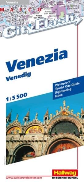 Hallwag City Flash, Venedig / Venezia: Maßst. 1 : 5.500 u. 1 : 350.000 Leisure, Home & Garden