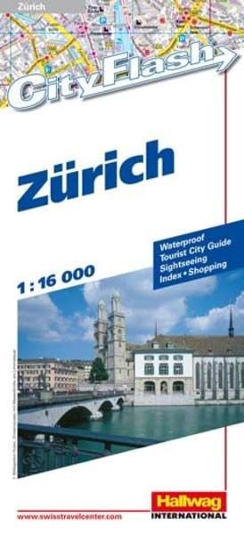 Zürich 1 : 16 000. City Flash Leisure, Home & Garden