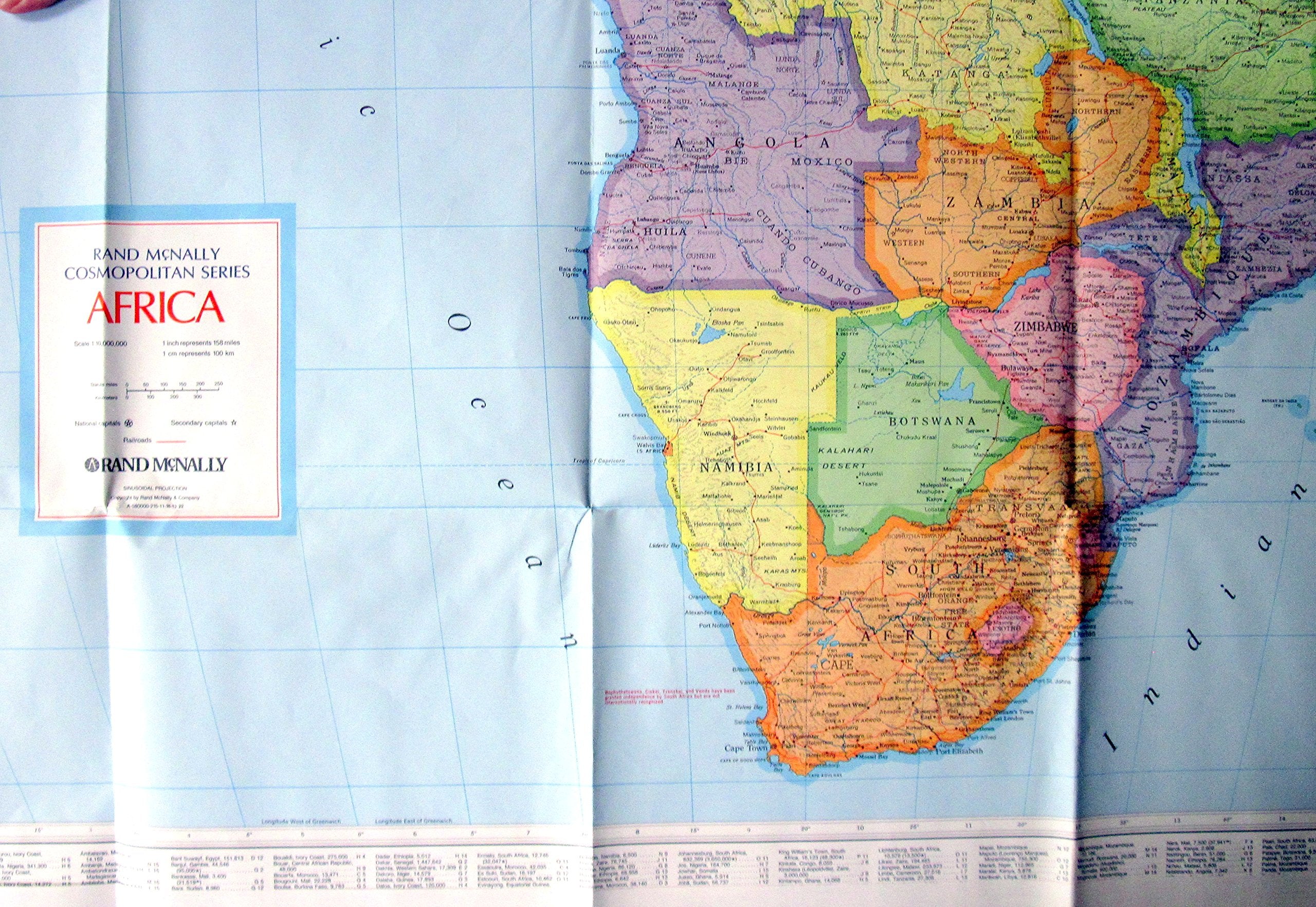 Hallwag Karten, Afrika (Continent Maps S.) Maps & Plans