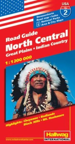 Hallwag USA Road Guide, No.2, North Central (Hallwag Strassenkarten) Leisure, Home & Garden