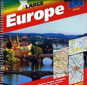 Europa X-Large Atlas: 1:1 Mio. (Hallwag Führer) Leisure, Home & Garden