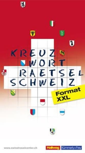 Schweiz Kreuzworträtselkarte (Hallwag MotoMap) Leisure, Home & Garden