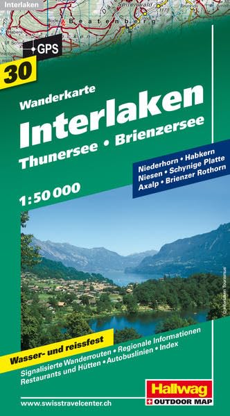 Product Image: Interlaken, Thuner & Brienzersee 1 : 50.000