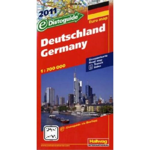 Straßenkarte Deutschland 2011 1:700 000 - mit Transitplänen Maps & Plans