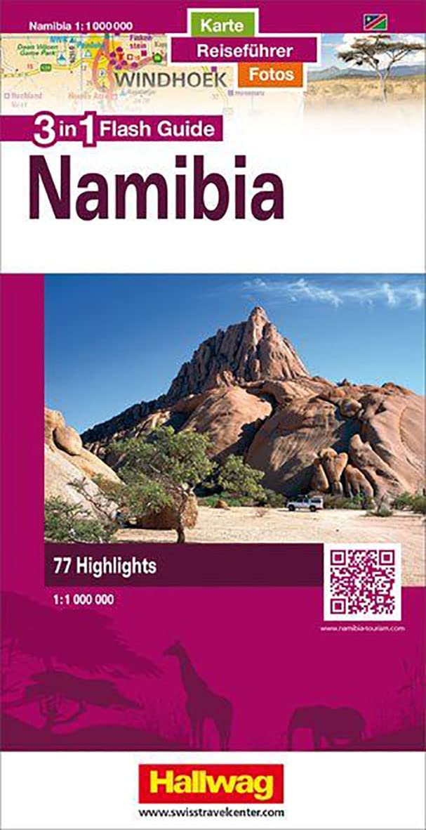 Hallwag Flash Guide Namibia 1 : 1 000 000 Computer Science