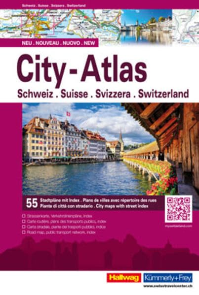 Schweiz / Suisse / Svizzera / Switzerland City-Atlas Leisure, Home & Garden