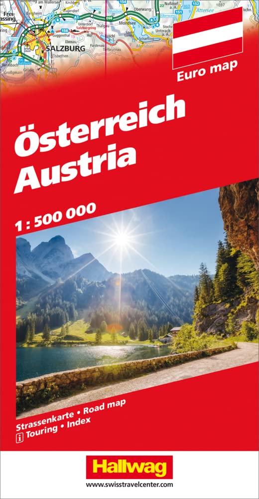 Österreich Strassenkarte 1 : 500 000 Leisure, Home & Garden