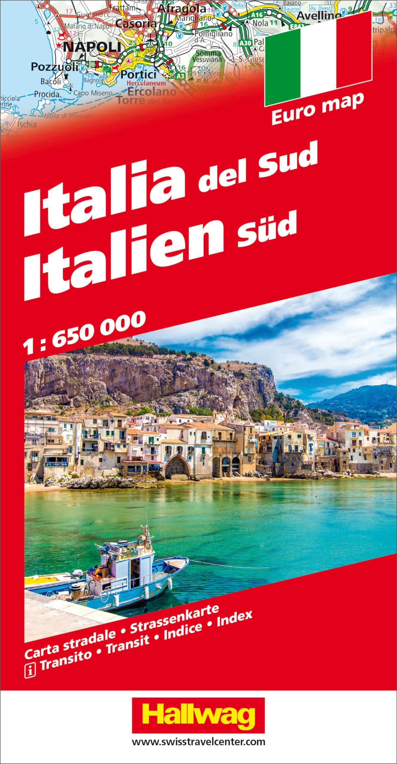 Hallwag Strassenkarte Italien Süd 1:650.000: Inkl. Transitpläne, Ortsverzeichnis und Reiseinformationen Leisure, Home & Garden