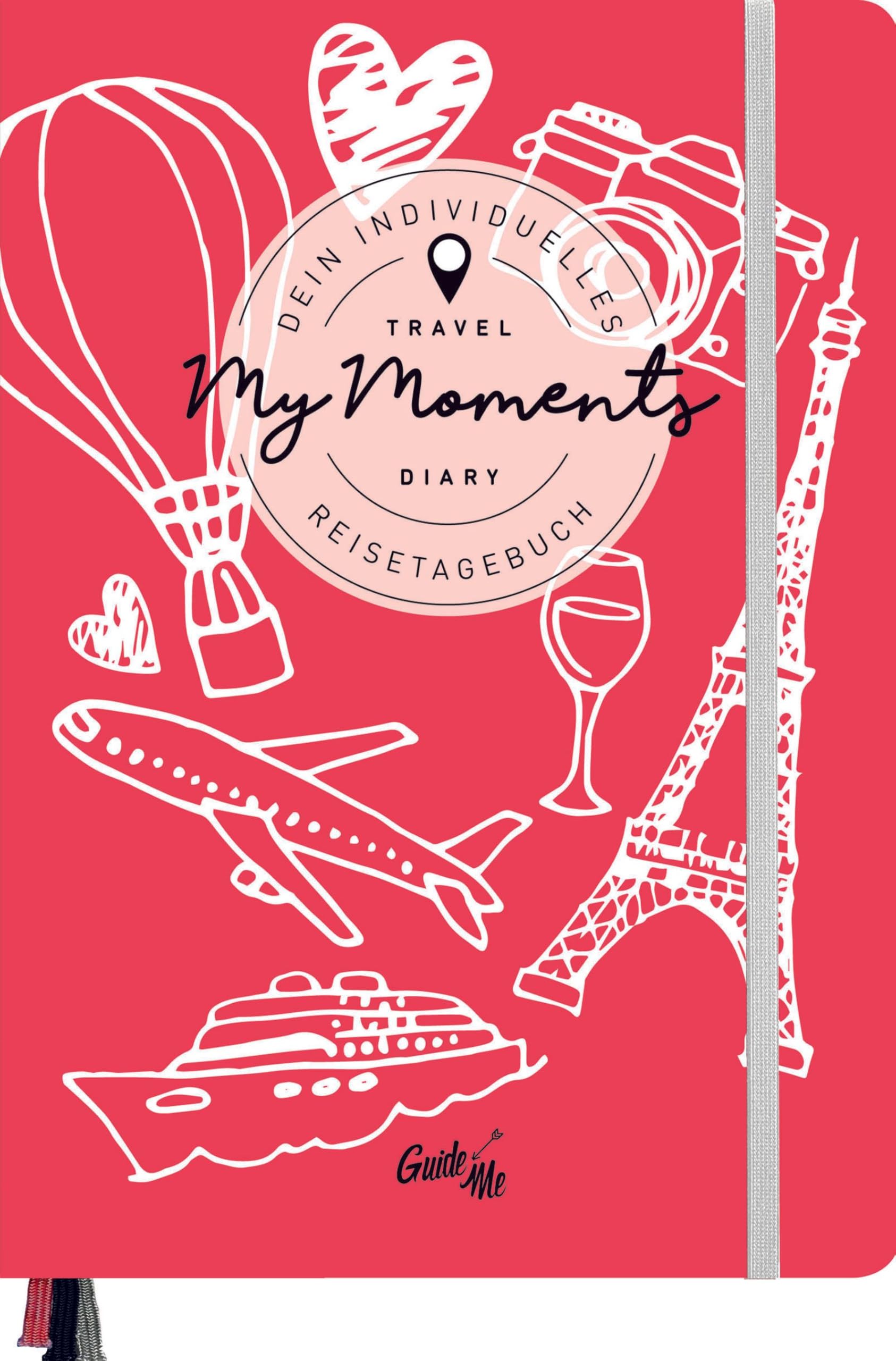 GuideMe Travel Diary "Illustration" - individuelles Reisetagebuch book