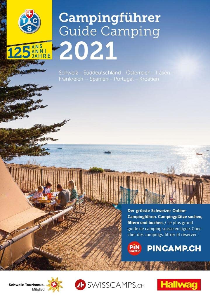 TCS Schweiz & Europa Campingführer 2021 book