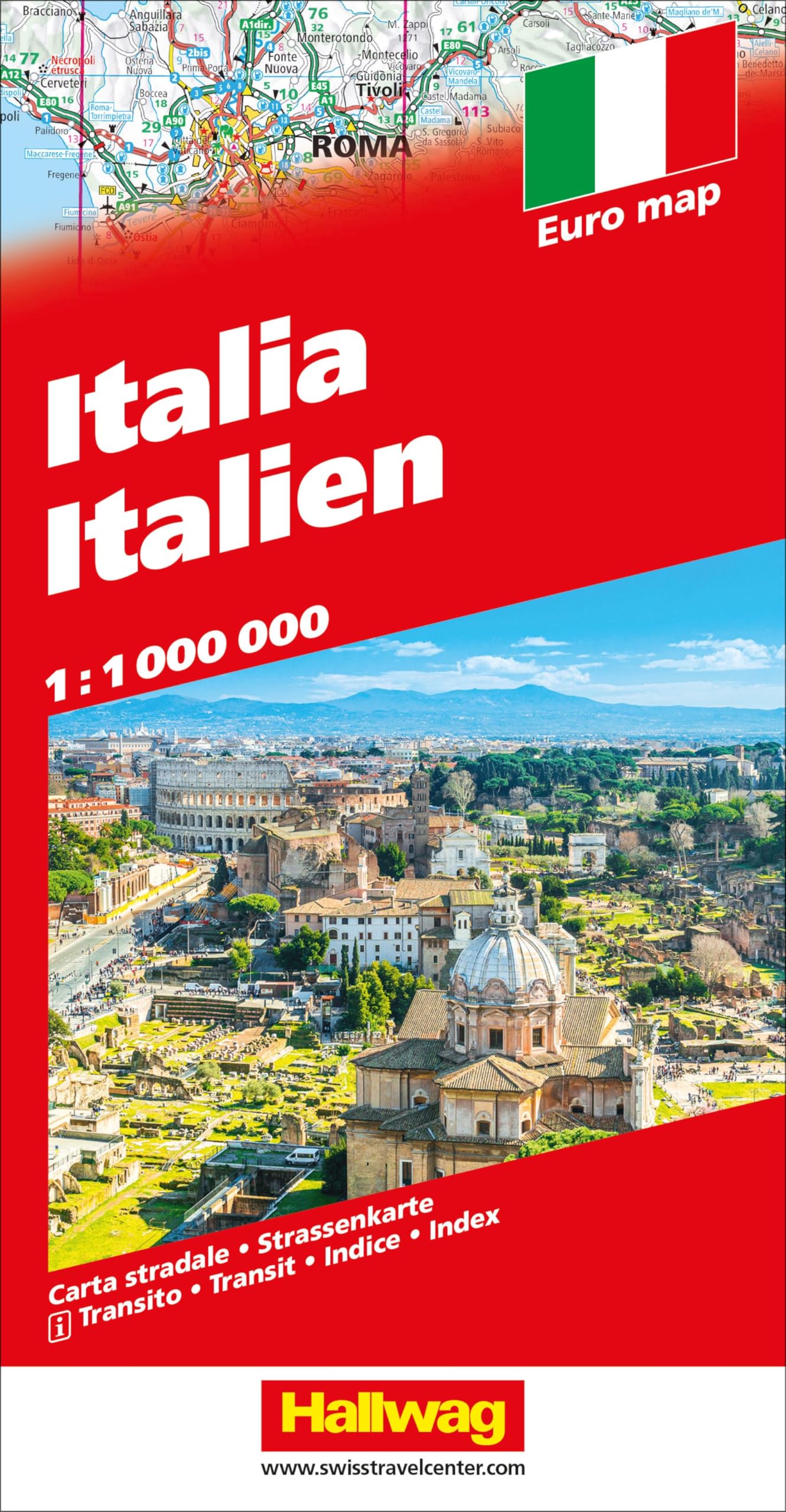 Italien Strassenkarte 1 : 1 000 000 book