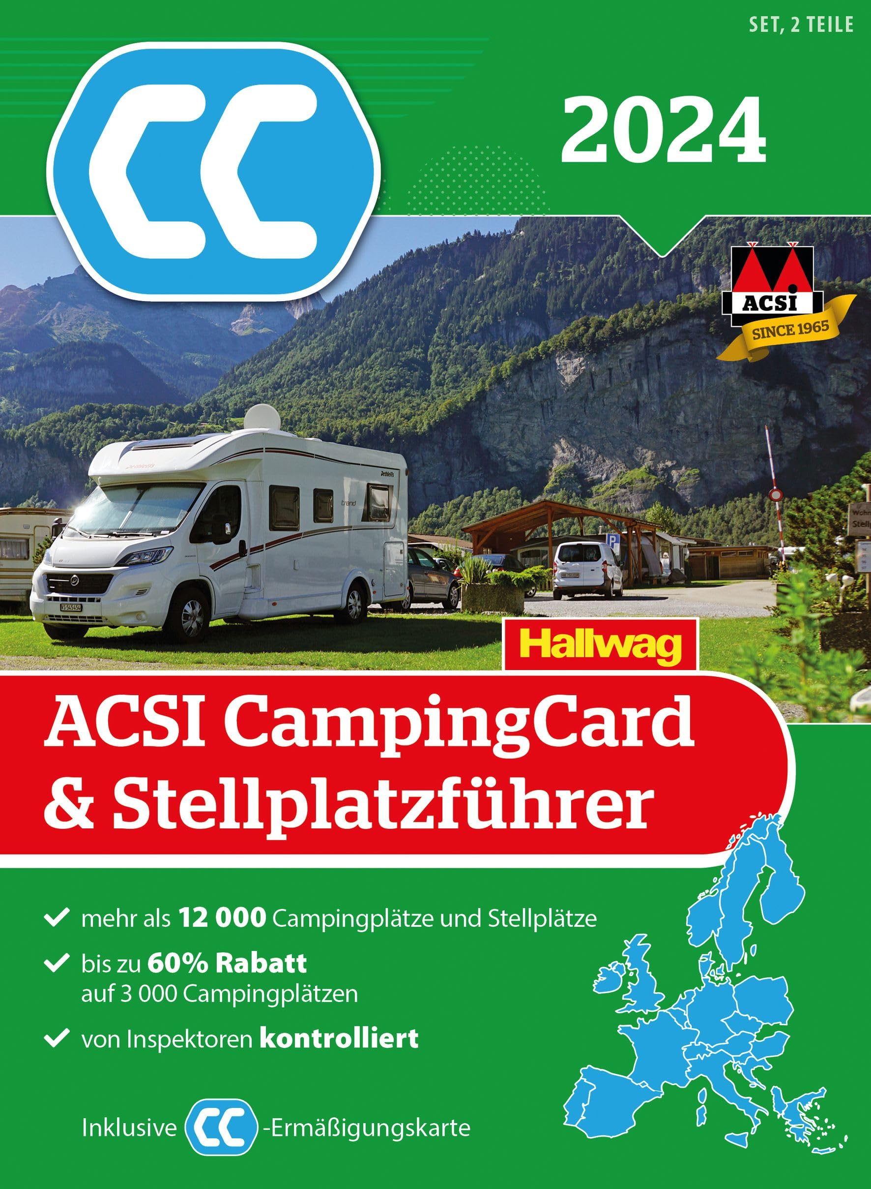 Product Image: ACSI CampingCard & Stellplatzführer 2024