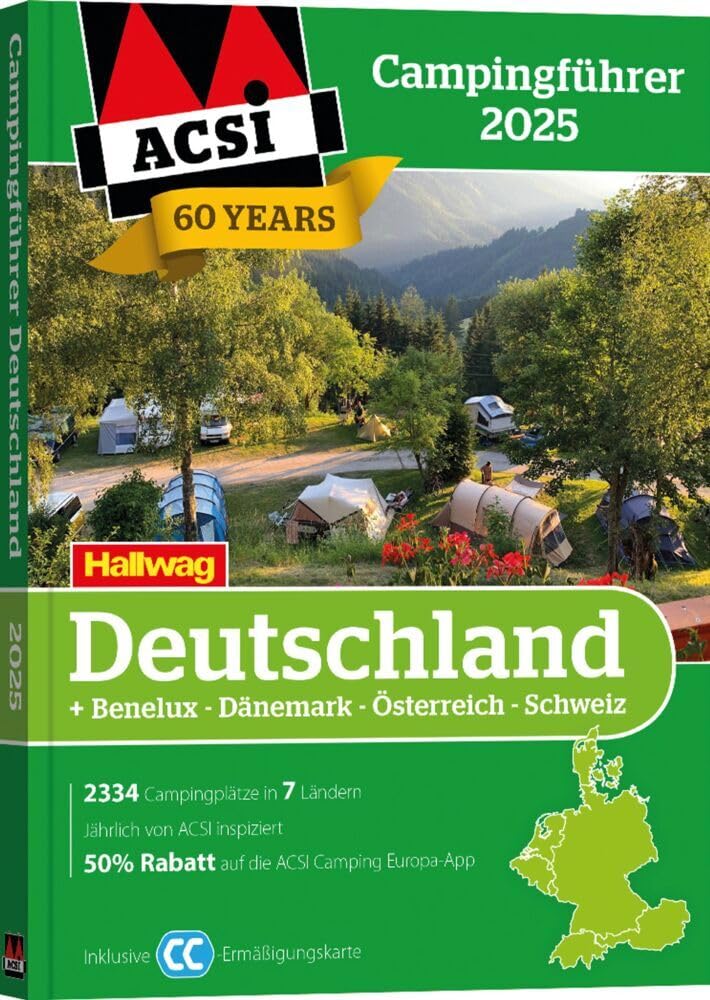 ACSI Campingführer Deutschland 2025 Leisure, Home & Garden