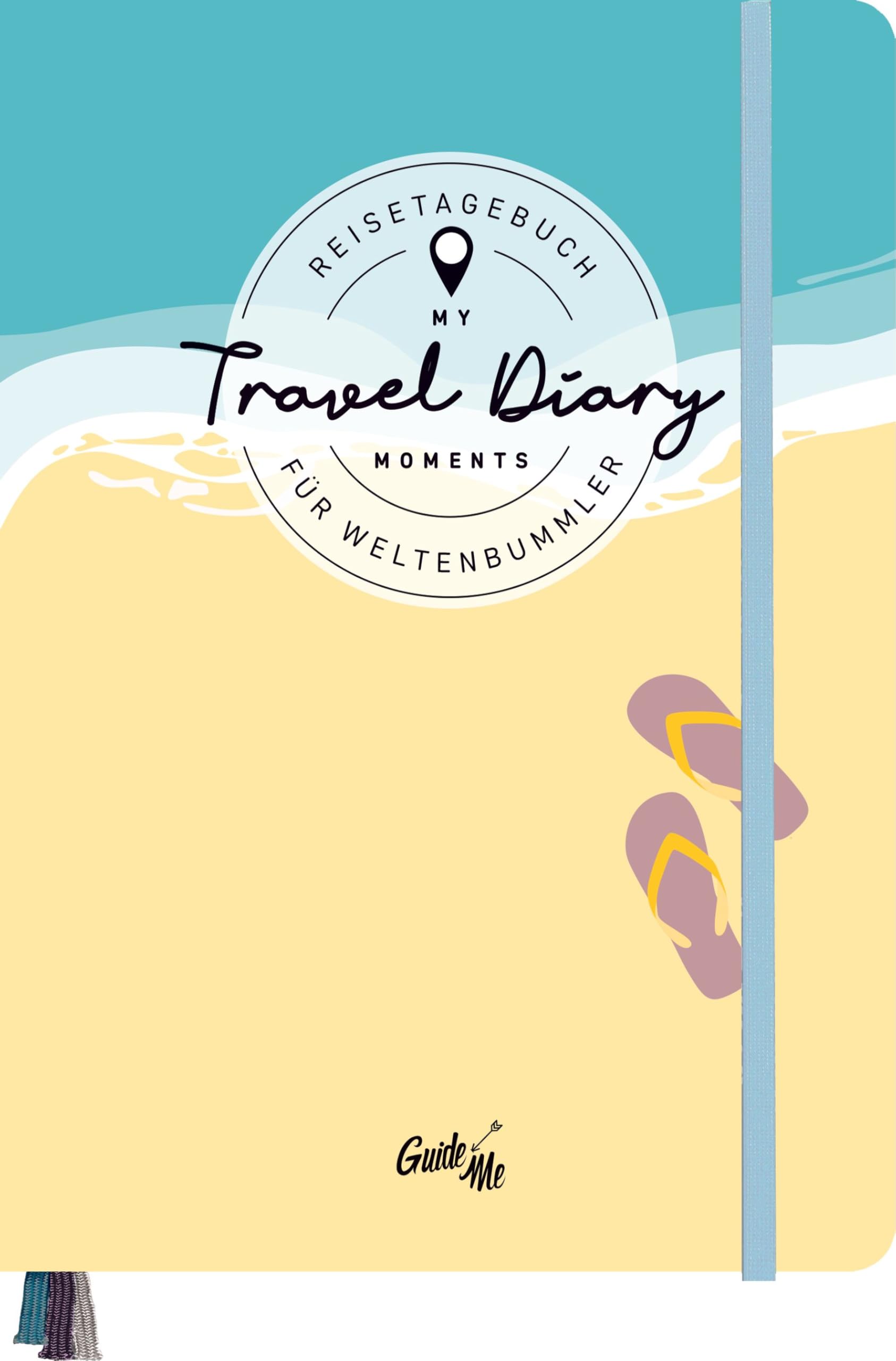 GuideMe Reisetagebuch Travel Diary "Flipflops" Travel Guides
