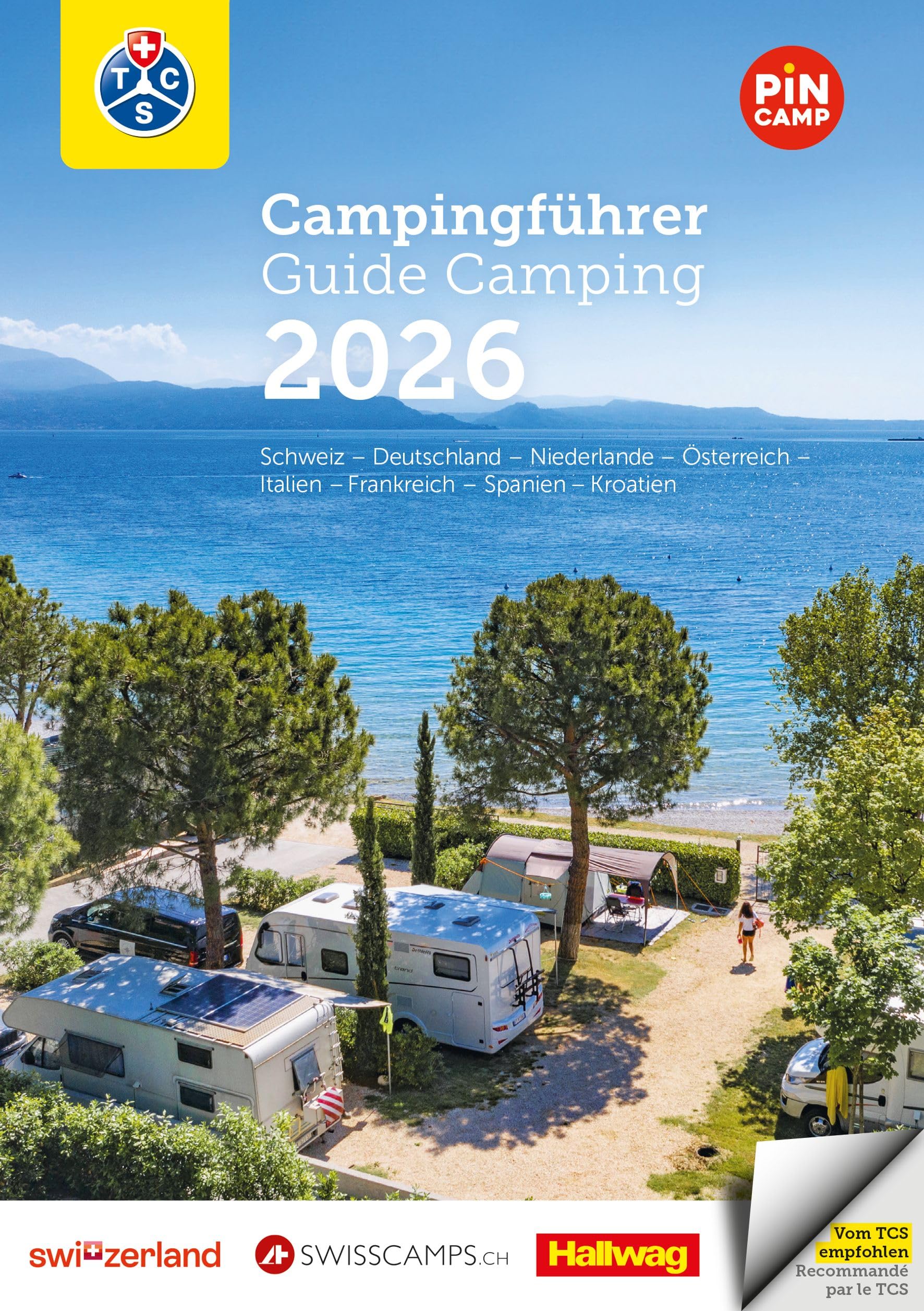 Hallwag TCS Campingführer Schweiz - Europa 2026 Leisure, Home & Garden