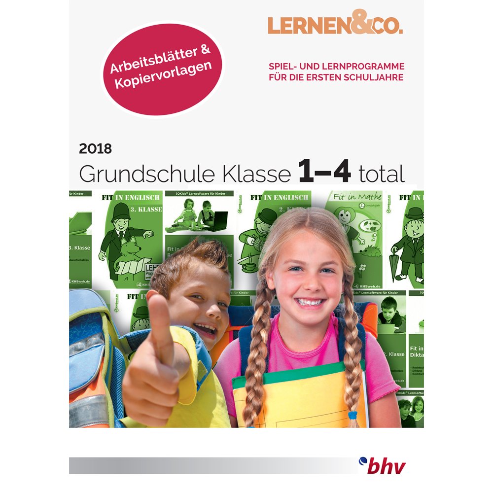 Grundschule Klasse 1-4 total Arbeitsblätter & Kopiervorlagen Study Guides