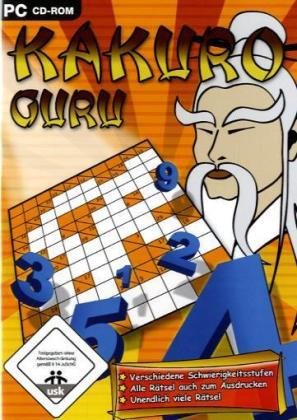 Kakuro Guru, CD-ROMVerschiedene Schwierigkeitsstufen. Alle Rätsel auch zum Ausdrucken. Unendlich viele Rätsel. Für Windows PC