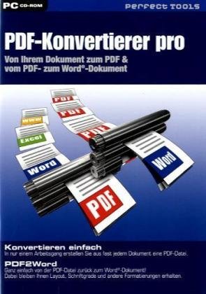 PDF-Konvertierer pro, CD-ROMVon Ihrem Dokument zum PDF & vom PDF- zum Word-Dokument. Für Windows Other software