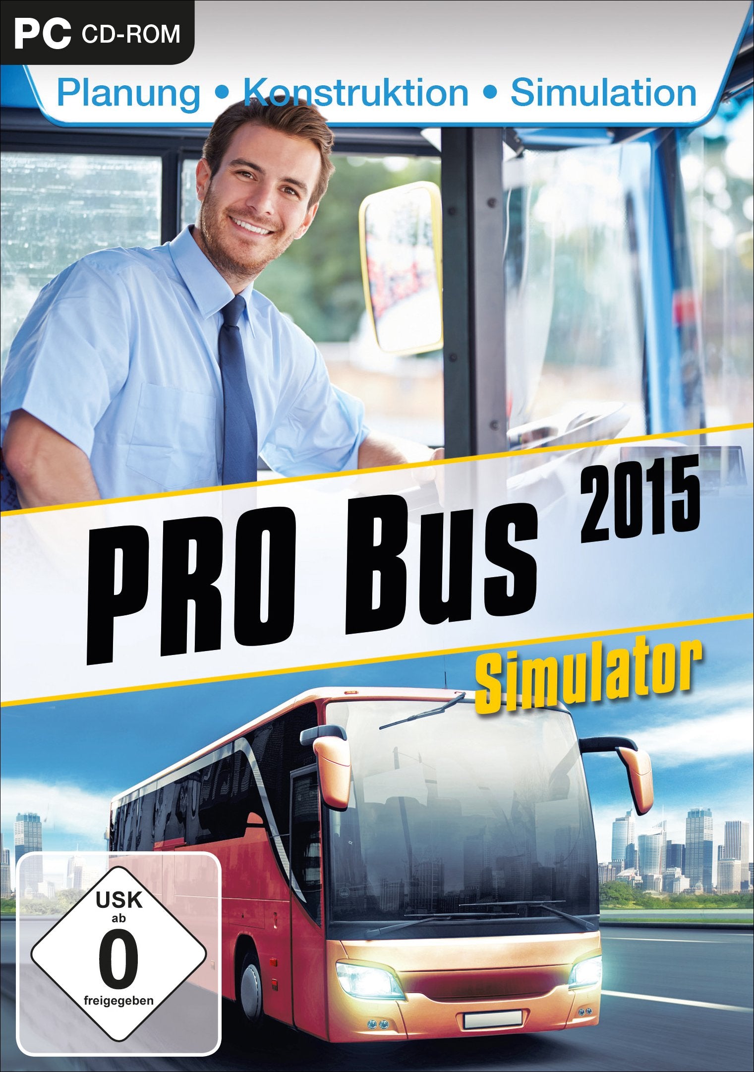 Pro Bus Simulator 2015. Für Windows 8.1, Windows 8, Windows 7, XP/Vista (jeweils 32- & 64-Bit) PC