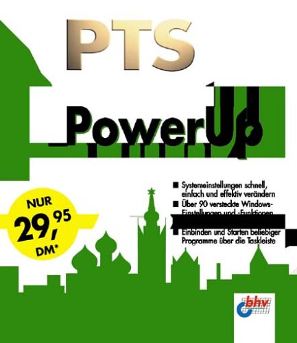 PowerUp, 1 CD-ROMSystemeinstellungen schnell, einfach und effektiv verändern. Für Windows 95/98/NT 4.0 Books