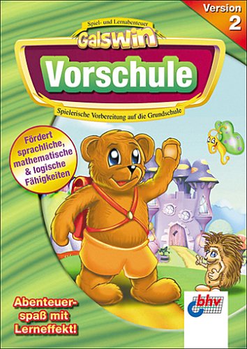 Galswin Vorschule Version 2, 1 CD-ROM Spielerische Vorbereitung auf die Grundschule. Für Windows 98/ME/XP. Fördert sprachliche, mathematische & logische Fähigkeiten Hobbies & Leisure
