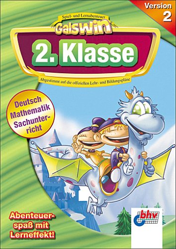 Galswin Version 2, CD-ROMs : 2. Klasse, 1 CD-ROM Deutsch, Mathematik, Sachunterricht. Für Windows 98/Me/XP. Abgestimmt auf d. offiziellen Lehr- u. Bildungspläne. Multilingual: Englisch, Deutsch, Spanisch, Französisch Hobbies & Leisure