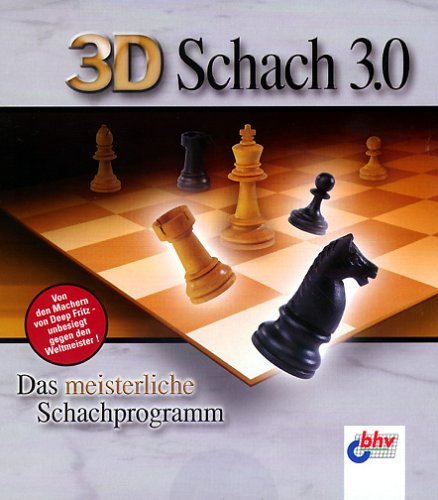 3D Schach 3.0, 1 CD-ROM Das meisterliche Schachprogramm für Windows 95/98/Me/2000/NT 4.x/XP Games