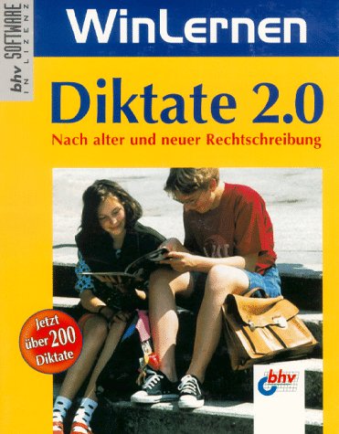 Diktate 2.0, 1 CD-ROMNach alter und neuer Rechtschreibung. Grundschule, Unterstufe, Mittelstufe. Über 200 Dikate. Für Windows 95 Learning