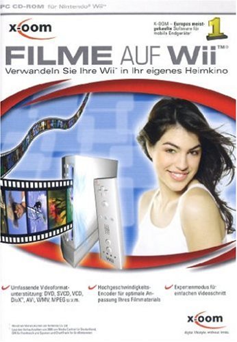 X-OOM Filme auf Wii: Verwandlen Sie Ihre Wii in Ihr eigenes Heimkino! Für Windows 2000/XP/Vista Books