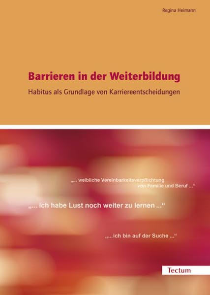 Barrieren in der Weiterbildung Psychology