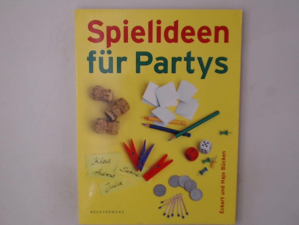 Spielideen für Partys Books