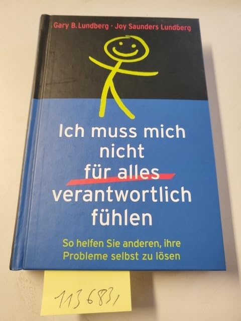 Ich muß mich nicht für alles verantwortlich fühlen Books