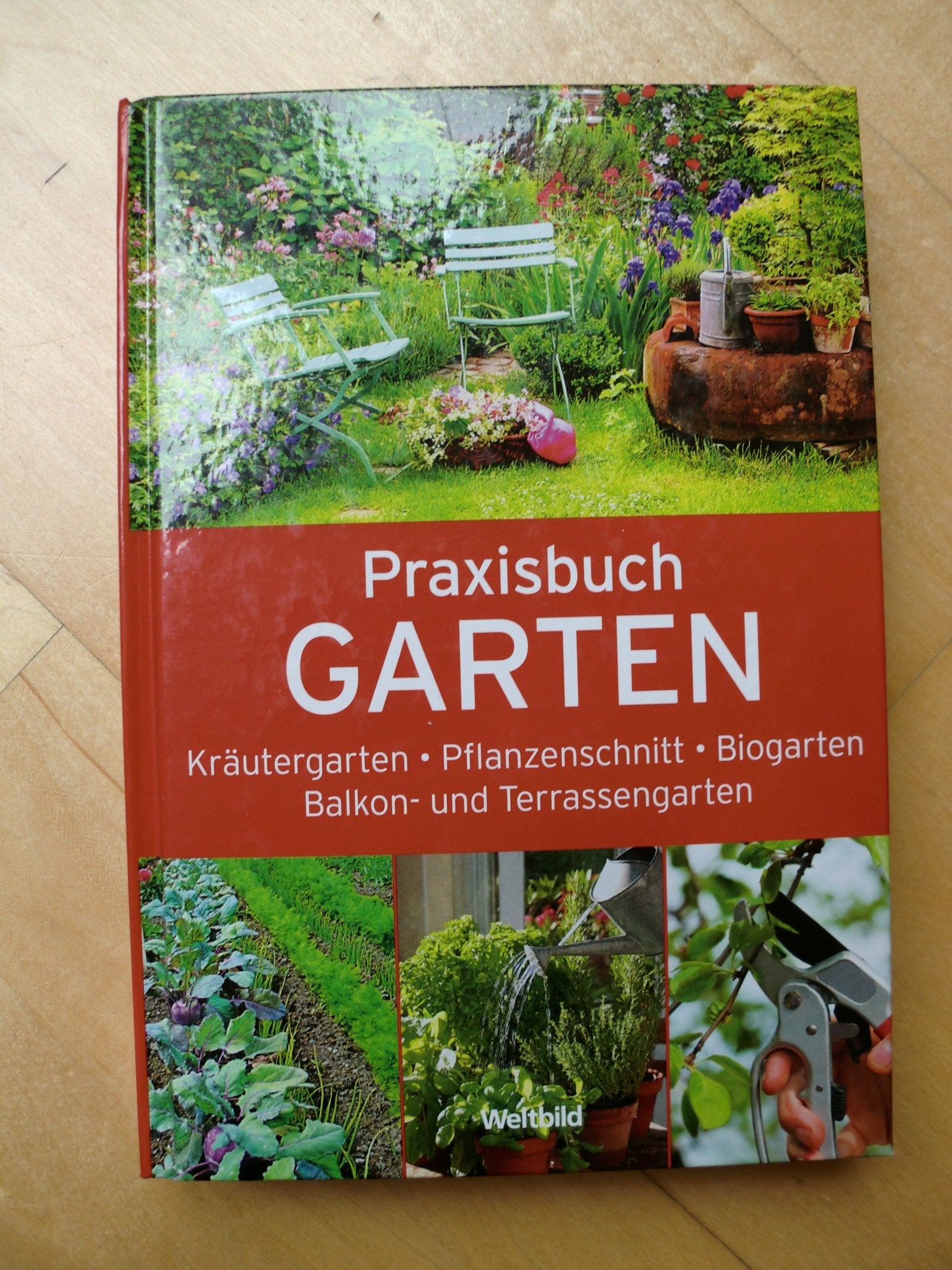 Praxisbuch Garten: Kräutergarten, Pflanzenschnitt, Biogarten, Balkon- und Terrassengarten. Books