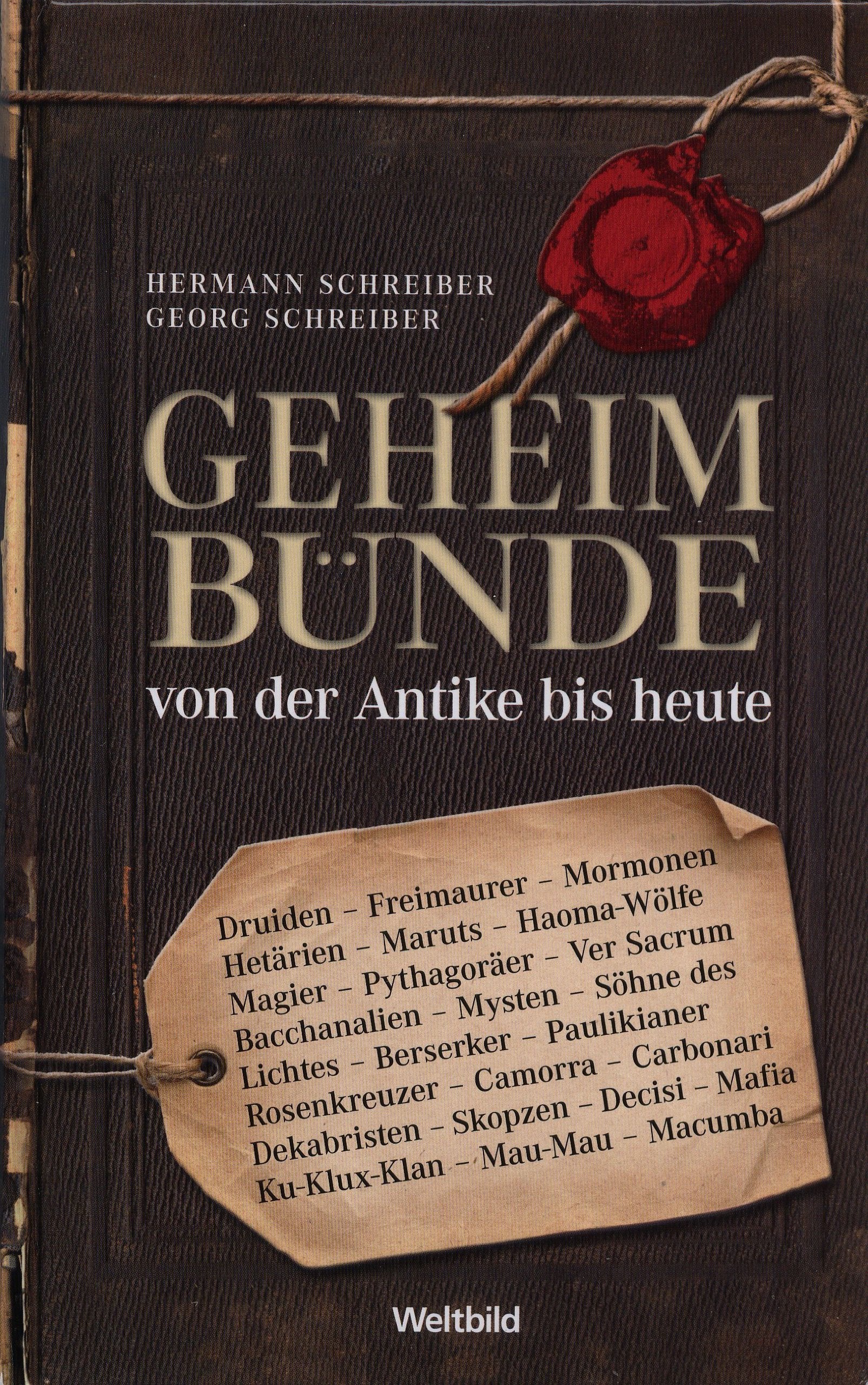 Product Image: Geheimbünde von der Antike bis heute