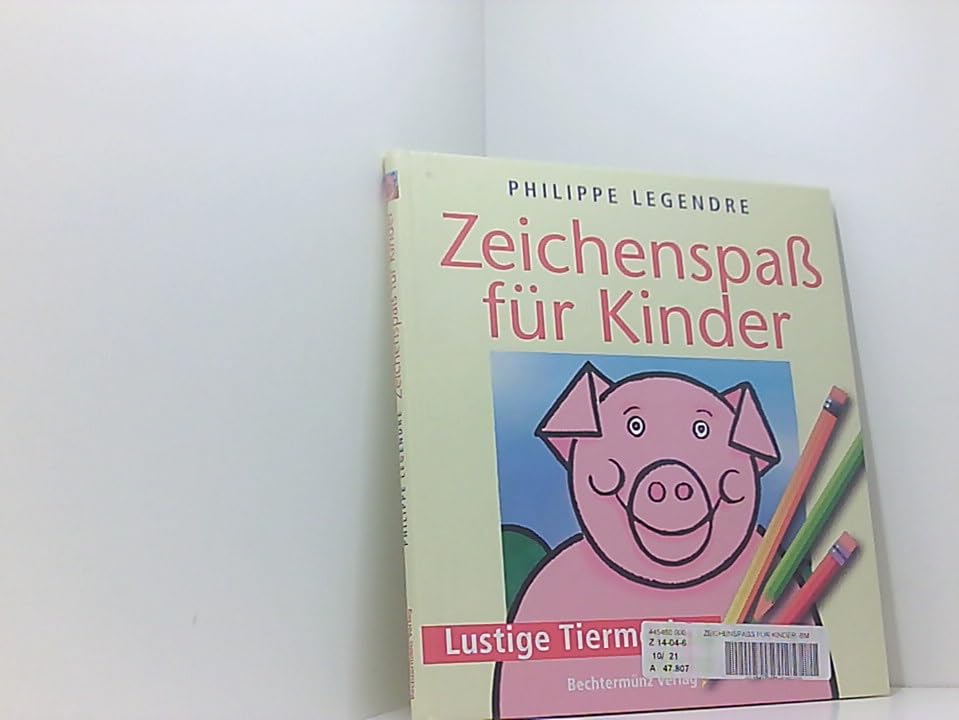 Zeichenspaß für Kinder - Lustige Tiermotive Books