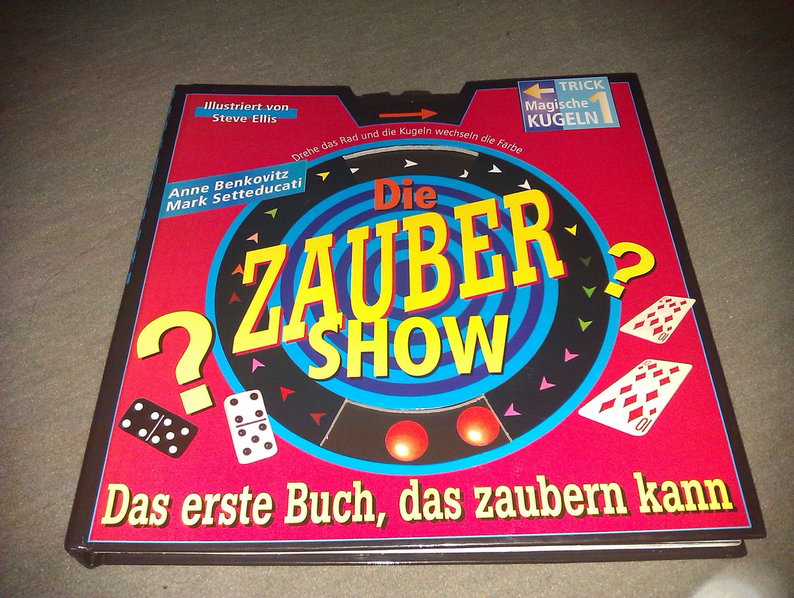 Die Zaubershow: Das erste Buch, das zaubern kann Leisure & Fun