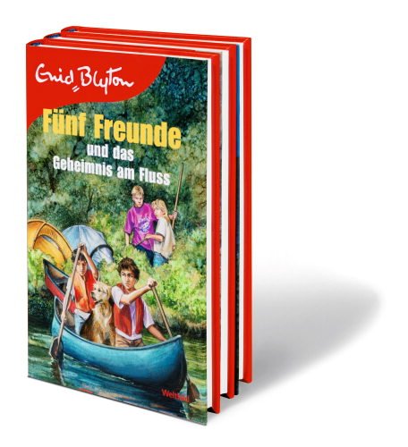 Fünf Freunde Buchpaket, 3 Bände - "Fünf Freunde und das Geheimnis am Fluss", "Fünf Freunde und ein schlimmer Verdacht" und "Fünf Freunde und das Ungeheuer aus der Tiefe" Books