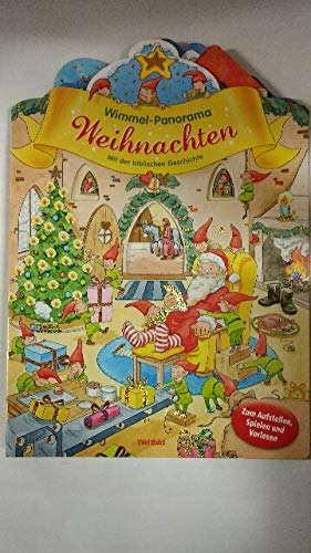 Wimmel-Panorama Weihnachten. Mit der biblischen Geschichte zum Aufstellen, Spielen und Vorlesen. Books