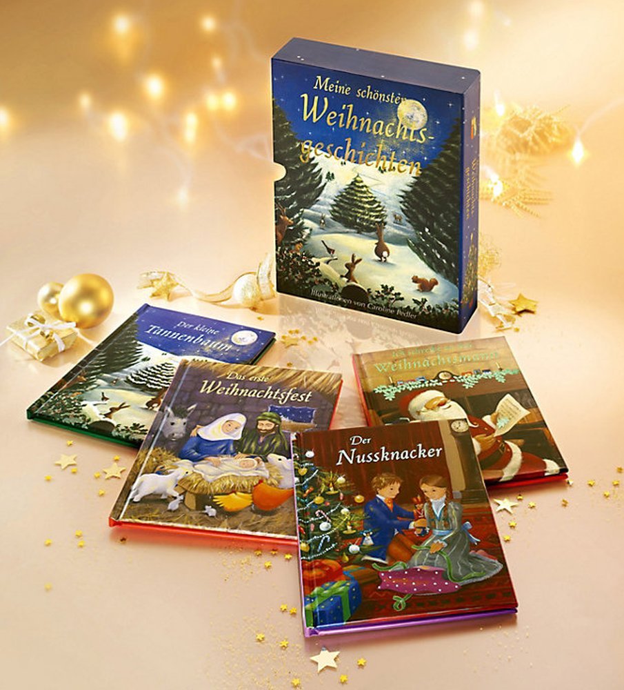 Meine schönsten Weihnachtsgeschichten, 4 Bände im Schuber Books