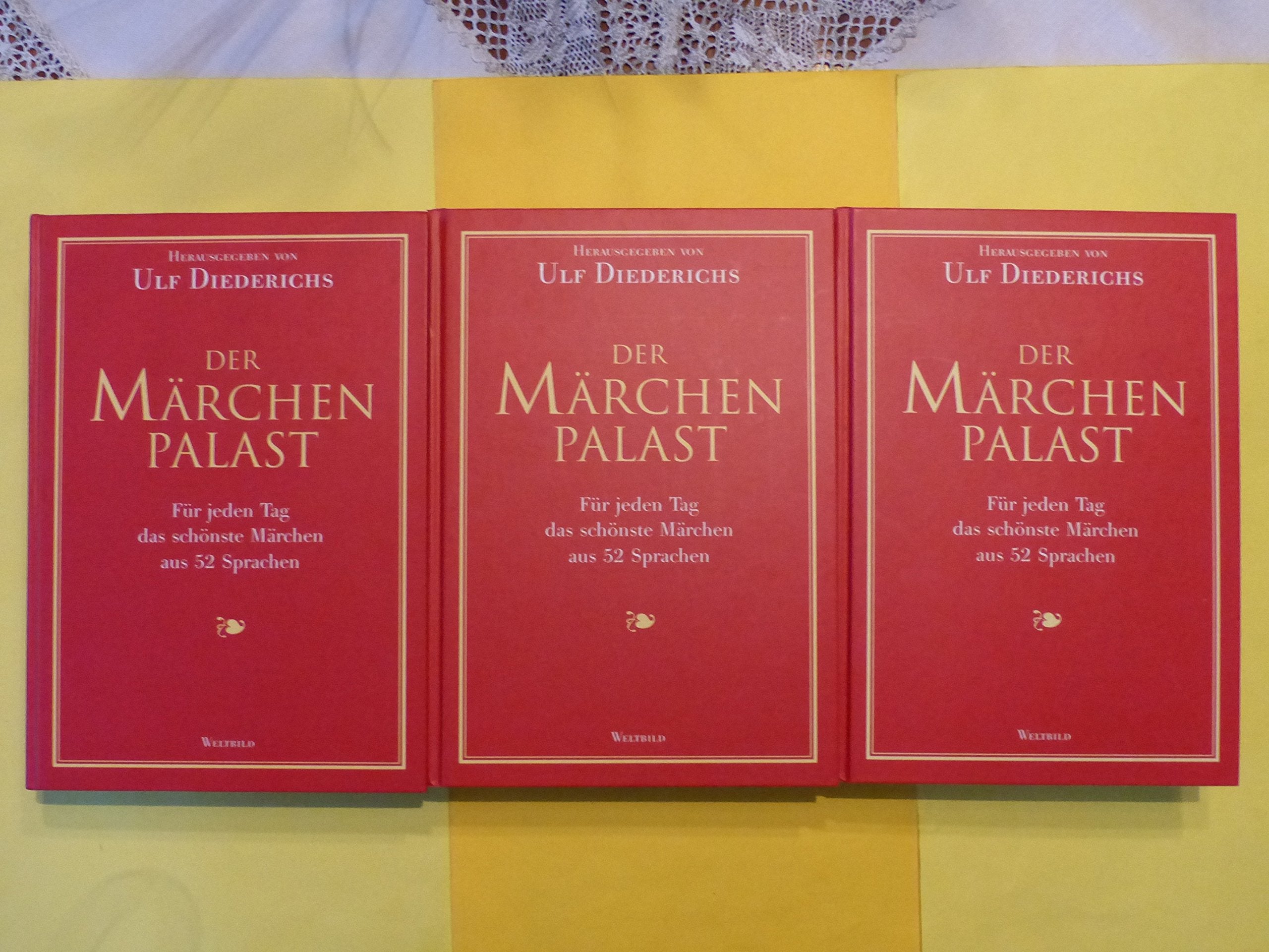 Der Märchen Palast von Ulf Diederichs 3 Bücher im Schuber Fairy Tales & Legends