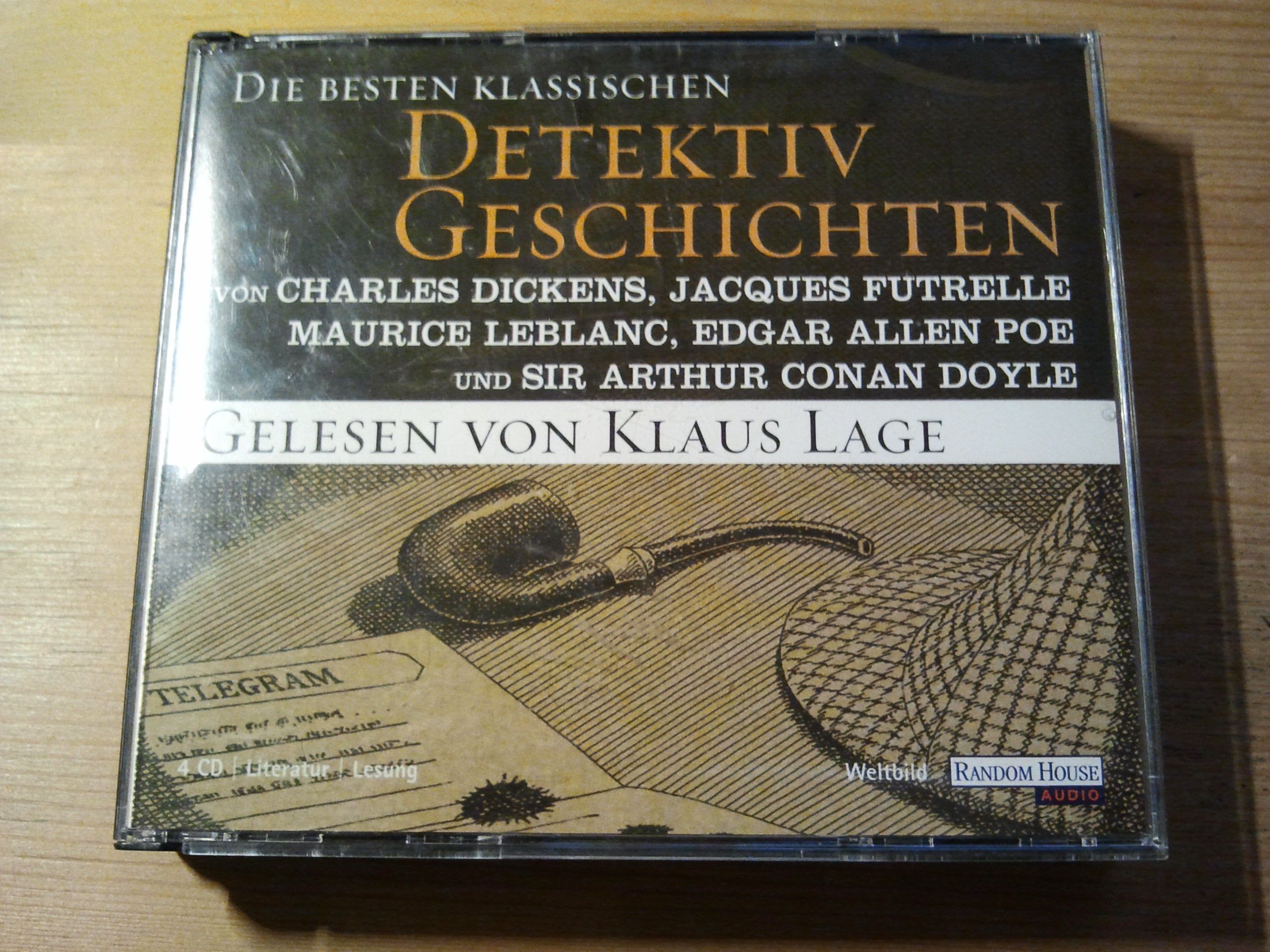 Die besten klassischen Detektiv Geschichten gelesen von Klaus Lage Books