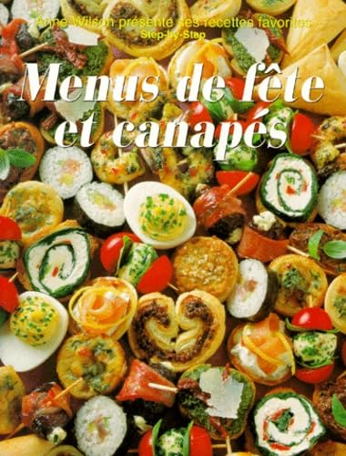 Menus de fête et canapés Books