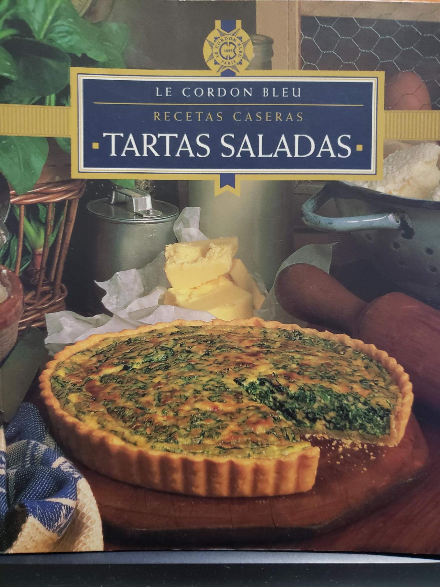 Tartas Saladas - Recetas Caseras (Spanish Edition) Books