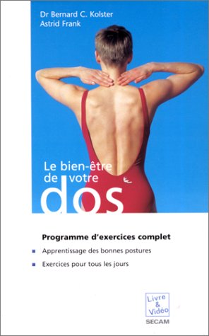 BIEN-ETRE DE VOTRE DOS (LIVRE+VIDEO) dvd