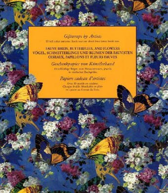 Fauve Birds, Butterflies and Flowers (Giftwraps by Artists S.) Leisure, Home & Garden
