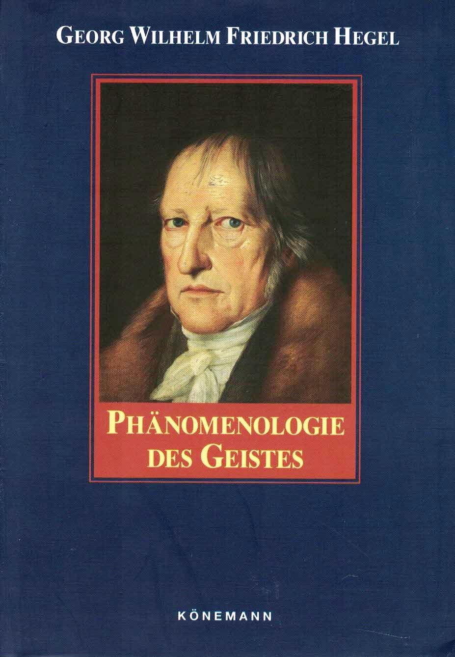 Phänomenologie des Geistes Philosophy